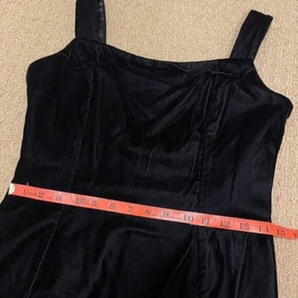 Scott McClintock Sleeveless Velvet Dress Black – 10P - Picture 12 of 12